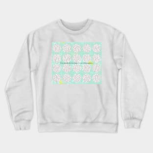 Jane Austen Emma : Best Judge of Your Own Happiness Crewneck Sweatshirt